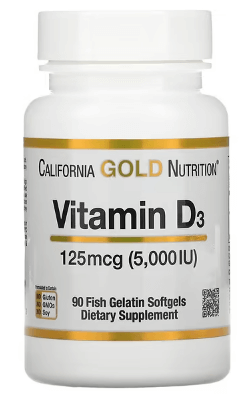 California Gold Nutrition ビタミンD3