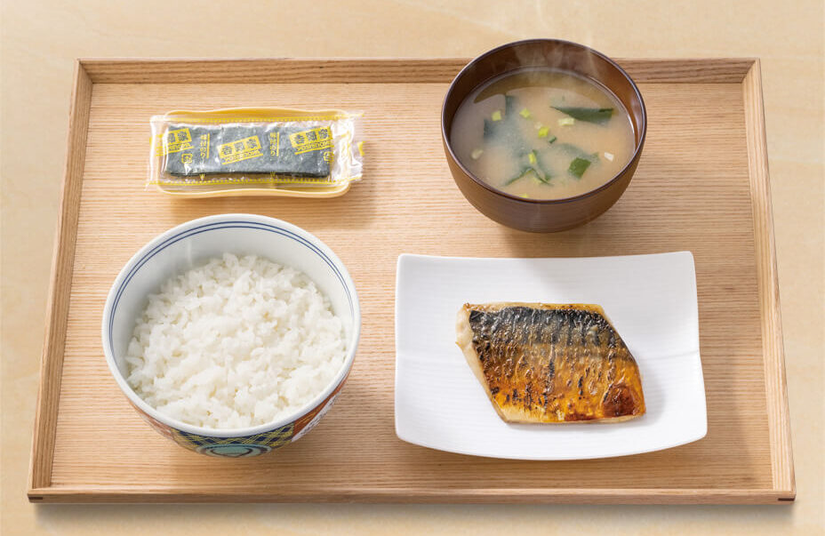 吉野家塩さば定食