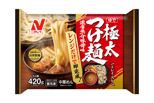 ニチレイ「極太つけ麺」